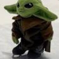 Baby Yoda On Skates